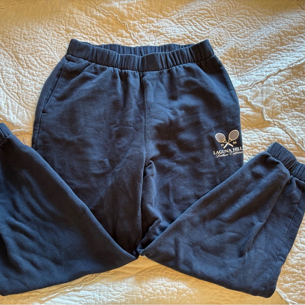 Hollister Navy Sweatpants